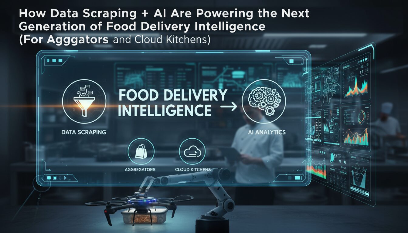 Data Scraping + AI Are Powering the Next Generation of Food Delivery Intelligence